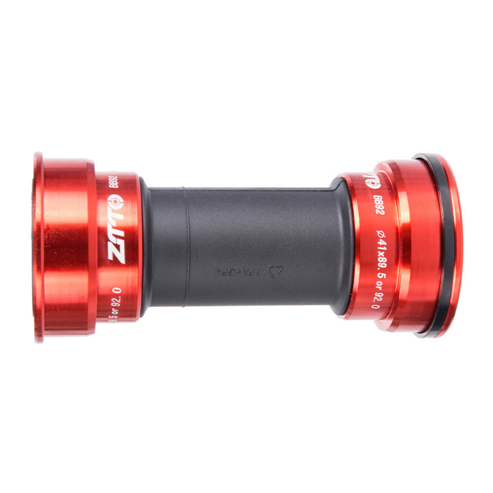 ZTTO BB92 Press-In Aluminum Alloy Bottom Bracket Bike Steel Bearing Hollow-Out Integrated BB for Cycling ZTTO BB92 Press-In Aluminum Alloy Bottom Bracket Bike Steel Bearing Hollow-Out Integrated BB for Cycling